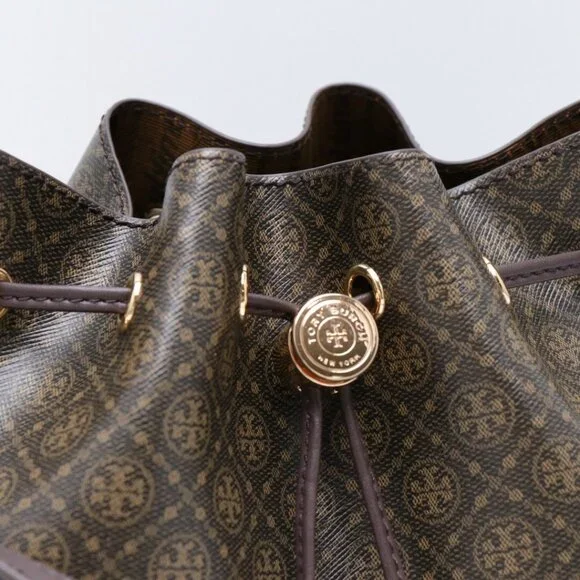 TORY BURCH T Monogram Bucket Bag